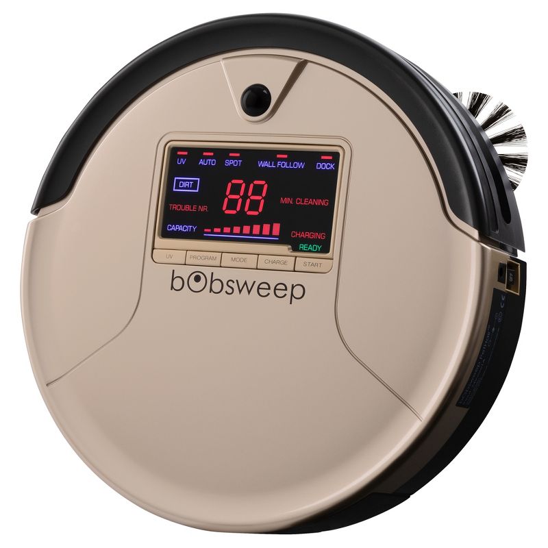 bObsweep PetHair Robot Vacuum Cleaner and Mop – Champagne