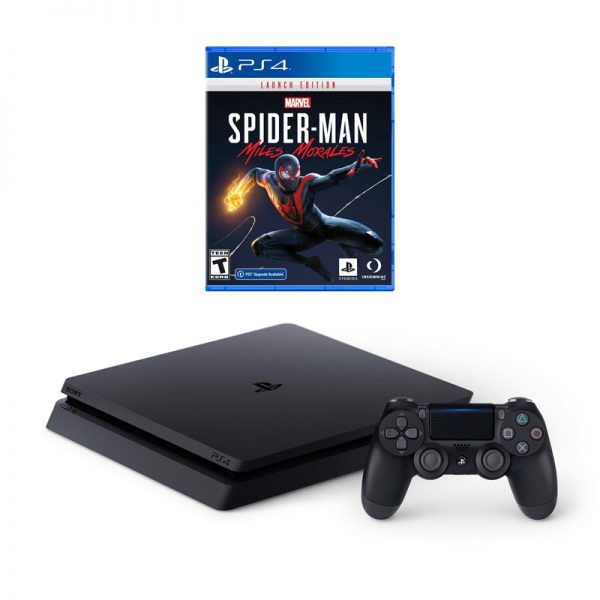 PlayStation 4 1TB and Spider-Man: Miles Morales System Bundle