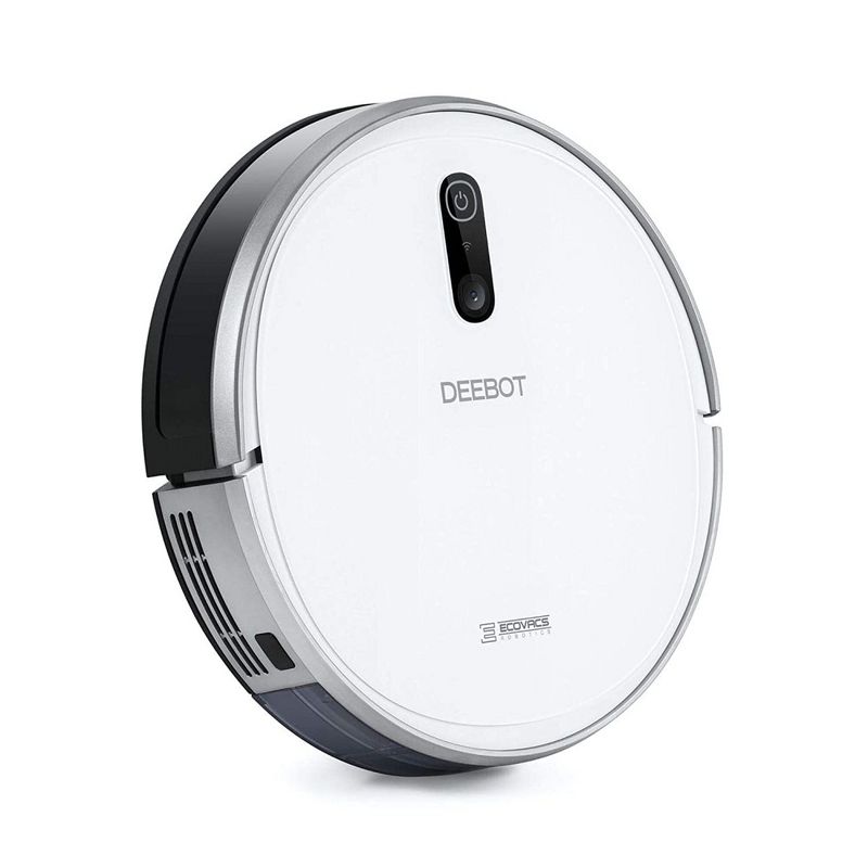 Ecovacs D710 Deebot 710 Remote Control Robot Vacuum Cleaner Floor Sweeper for Cleaning Dirt, Debris, Pet Hair, and Dust on Hardwood and Carpet Floors