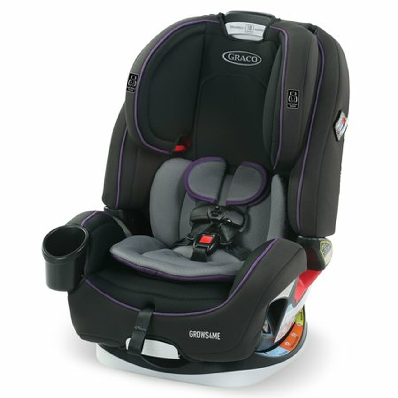 Graco Grows4Me 4-in-1 Convertible Car Seat, Vega Purple