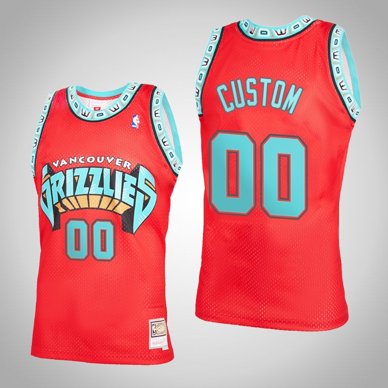 Grizzlies Custom Red Reload 2.0 Jersey