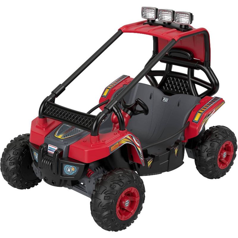 Power Wheels 12V Baja Trailster Powered Ride-On – Red/Black