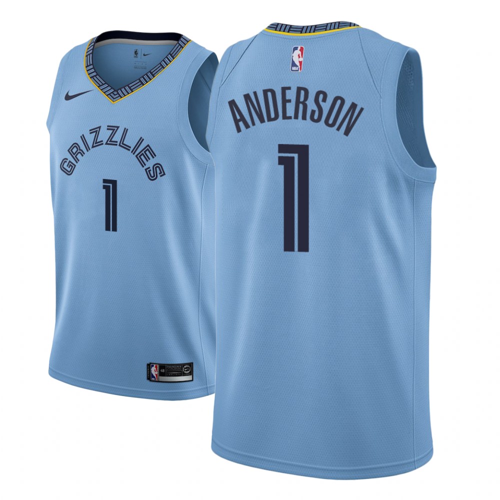Men Kyle Anderson Grizzlies Statement Jersey