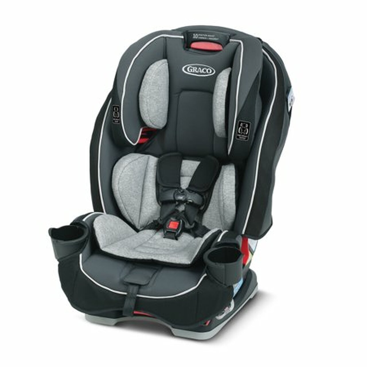 Graco SlimFit 3-in-1 Convertible Car Seat, Saves Space in Your Back Seat, Darcie