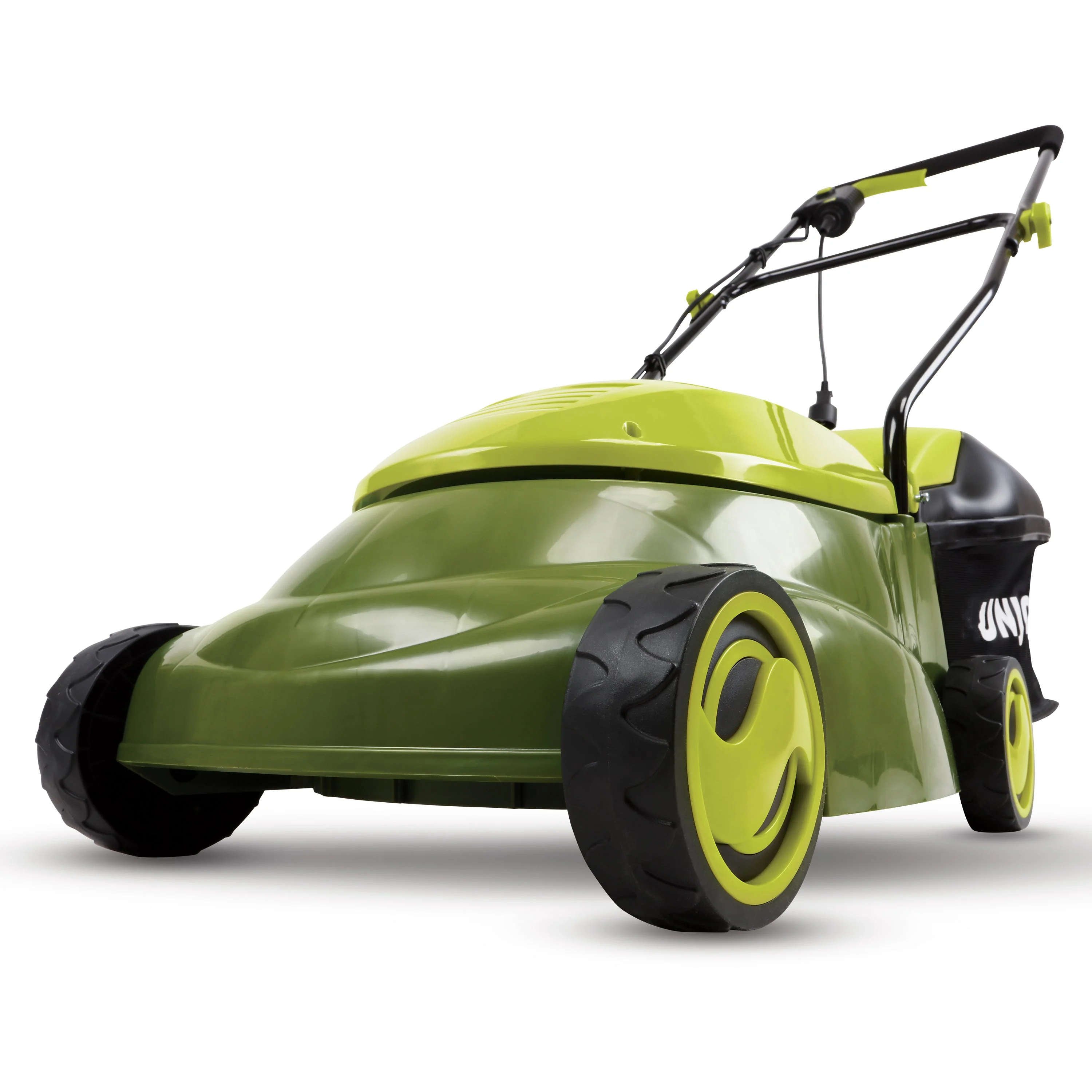 MJ401E 14 inch 12 Amp Home Electric Corded Push Behind Lawn Mower, Green