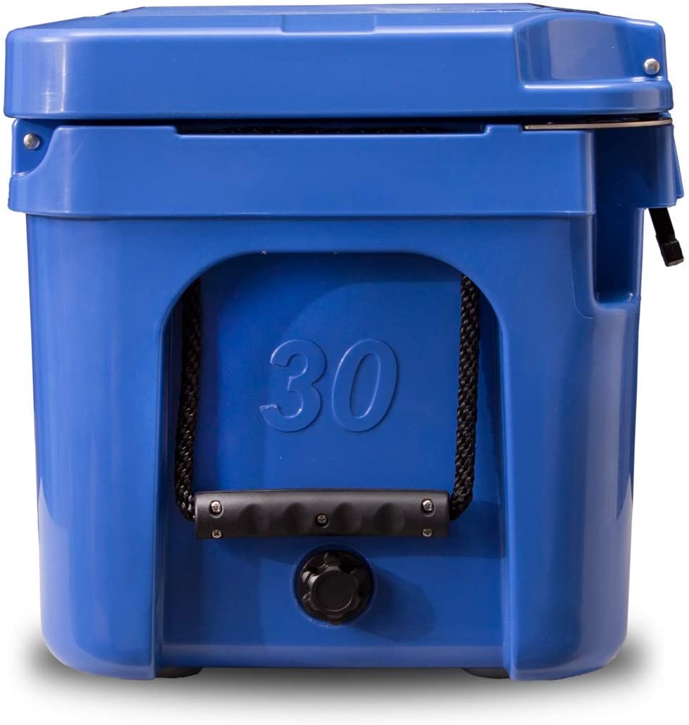 Blue Coolers Companion Cooler – 30 Quart, Roto-Molded Ice Cooler