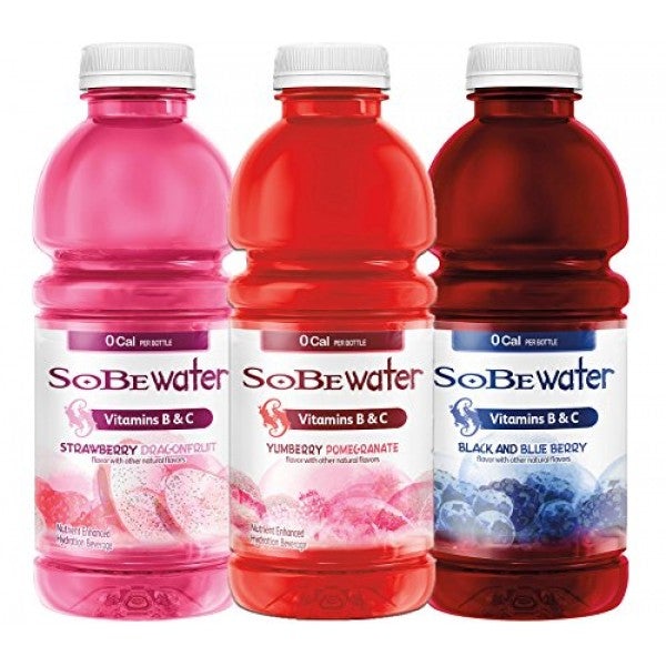 SoBeWater Variety Pack, 20 Fl Oz, 12 Count