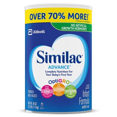 Similac Advance Infant Formula with Iron (40 oz.)