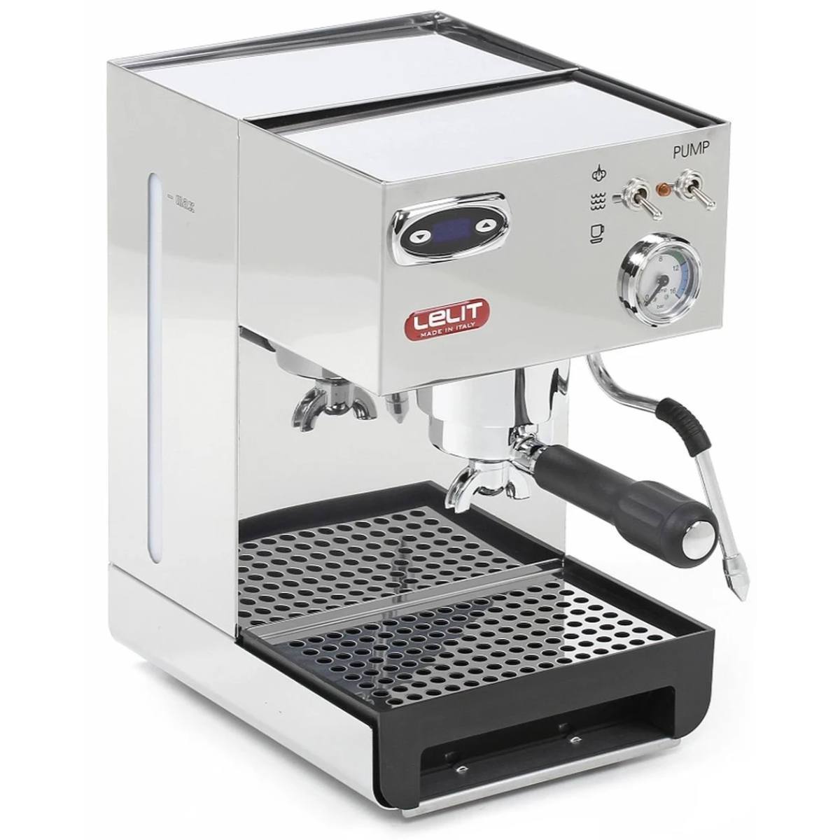 Lelit Anna 2 PL41TEM Espresso Machine with PID (Silver Stainless Steel)