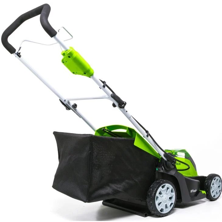 MO40B411 G-MAX 40V 17 in. 2-in-1 Cordless Lawn Mower with 4Ah Battery and Charger, 2508302