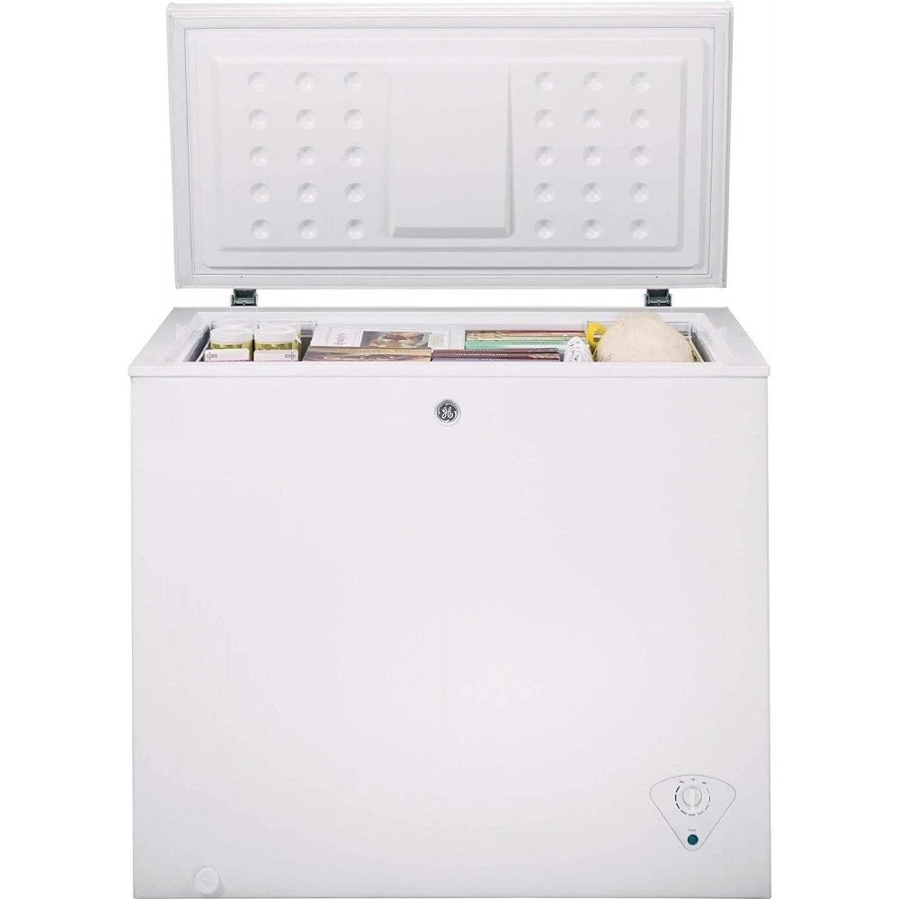GE 7 Cu. Ft. White Chest Freezer