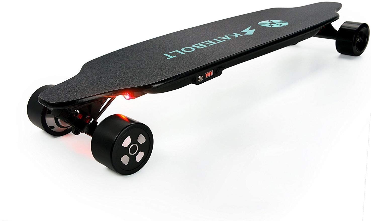 Electric Skateboard Longboard with Remote Controller, 25 MPH Top Speed, 18.6 Miles Max Range, Dual Motors, 8 Layers Maple with Updated Board - 2nd Generation