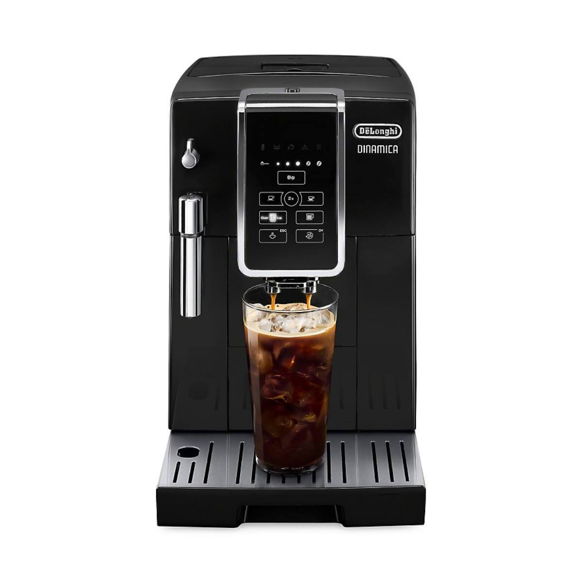DeLonghi Dinamica Super Automatic Espresso & Coffee Machine (ECAM35020B / Black)