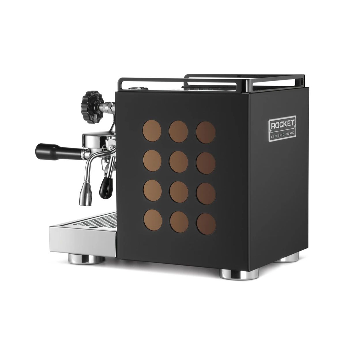 Rocket Appartamento Espresso Machine (Black-Copper)