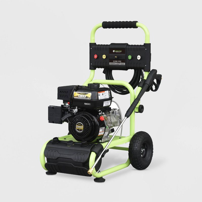 3200 psi Gas Pressure Washer – Green-Power