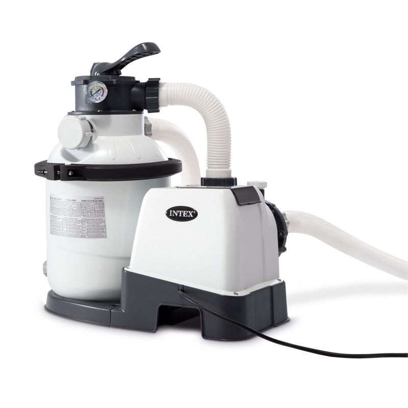 Pool Intex-18Ft x 52In Ultra XTR Rectangular Frame Swimming Pool Set w/Pump Filter