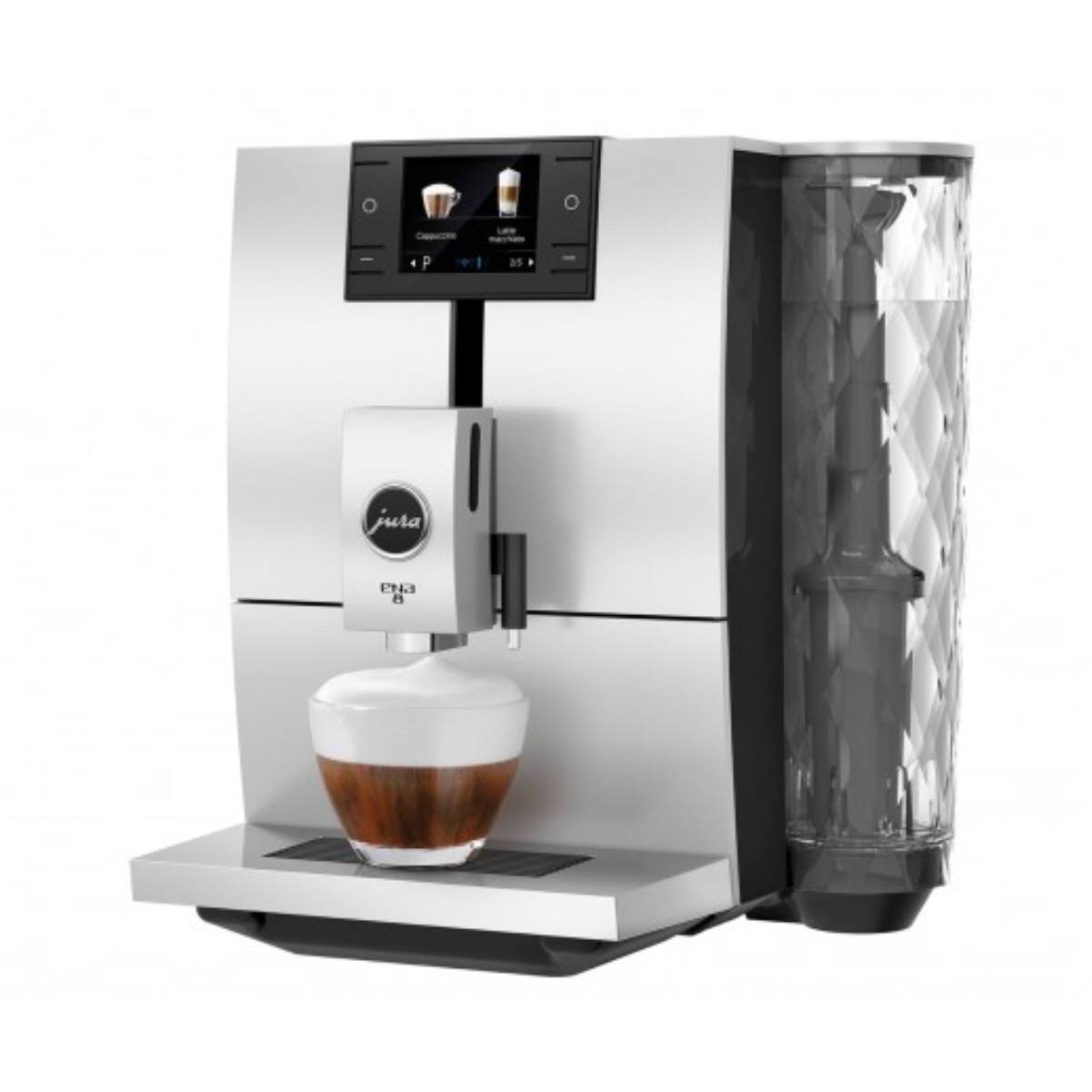 Jura ENA 8 Super Automatic Coffee & Espresso Machine (Metropolitan Black)