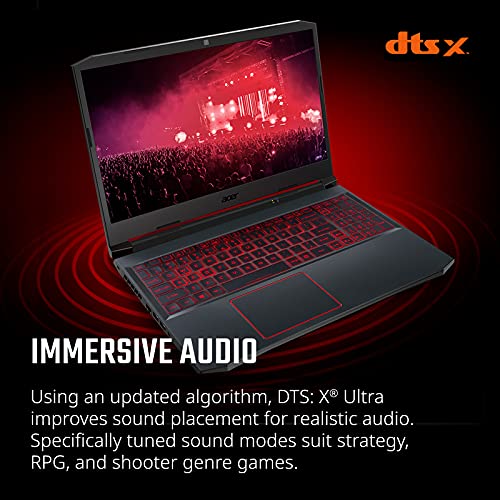 Acer Nitro 5 AN515-55-53E5 Gaming Laptop | Intel Core i5-10300H | NVIDIA GeForce RTX 3050 Laptop GPU | 15.6