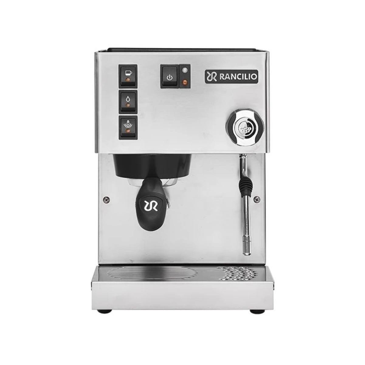 Rancilio Silvia M V6 Espresso Machine (Silver Stainless Steel)