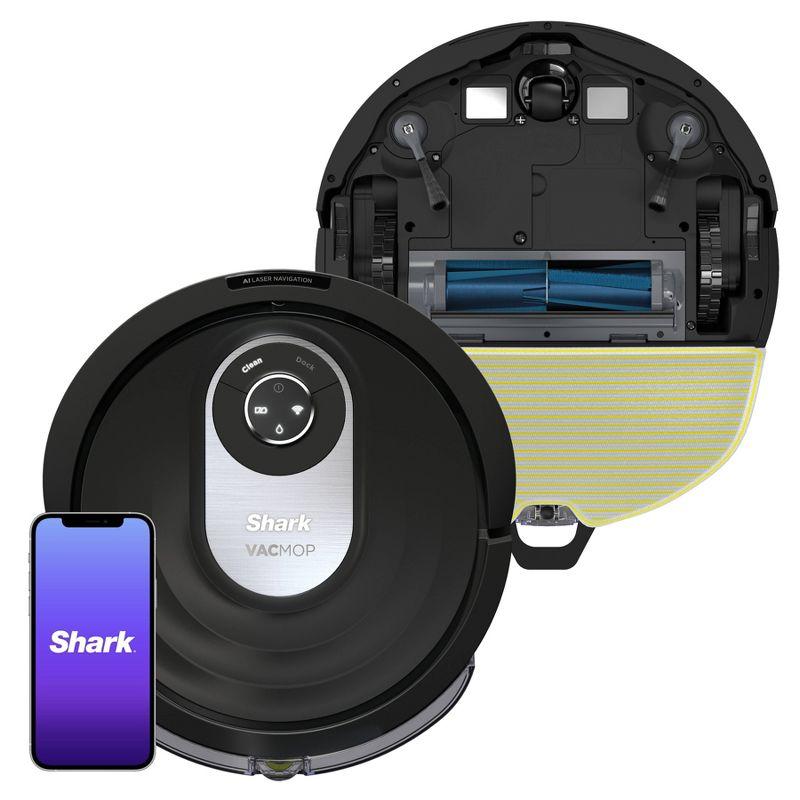 Shark AI VACMOP Wi-Fi Connected Robot Vacuum and Mop with LIDAR Navigation – RV2001WD