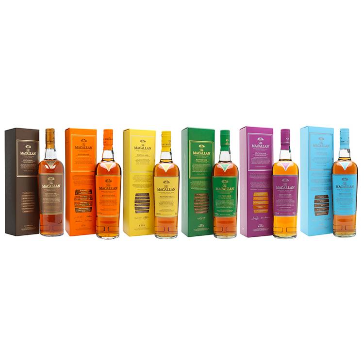 Macallan Edition Series Full Collection