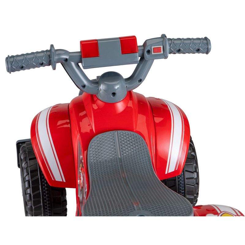 Kid Trax 6V Nickelodeon PAW Patrol Ride with Marshall Quad Powered Ride-On – Red