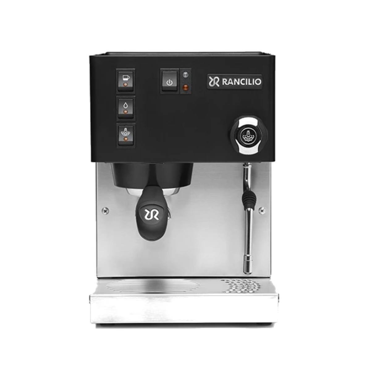 Rancilio Silvia M V6 Espresso Machine (Limited Edition Black and Stainless Steel)