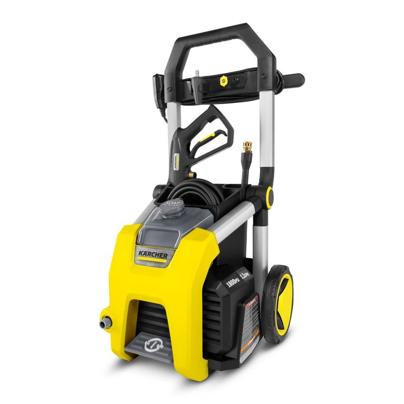Karcher K1800 Electric Power Pressure Washer with 3 Nozzle Attachments – 1800 PSI