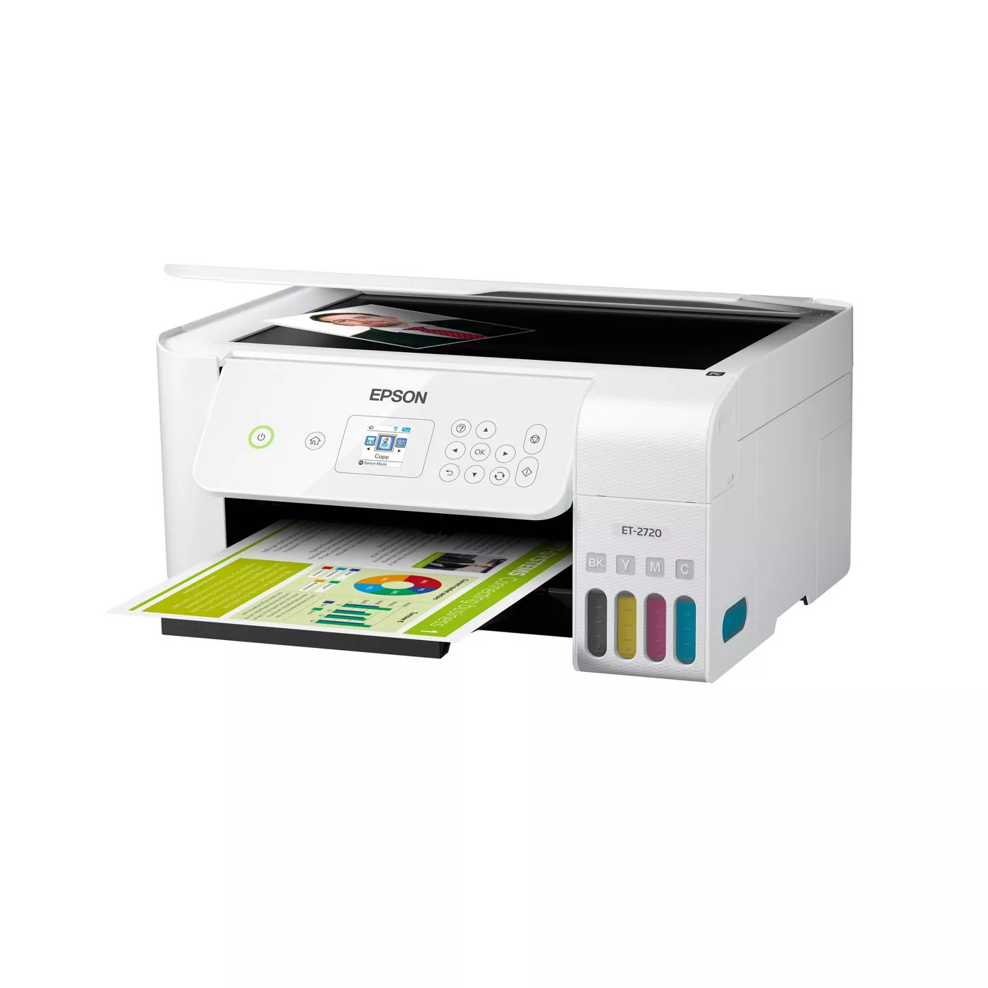 Epson EcoTank ET-2760 Wireless Color All-in-One Cartridge-Free Supertank Printer