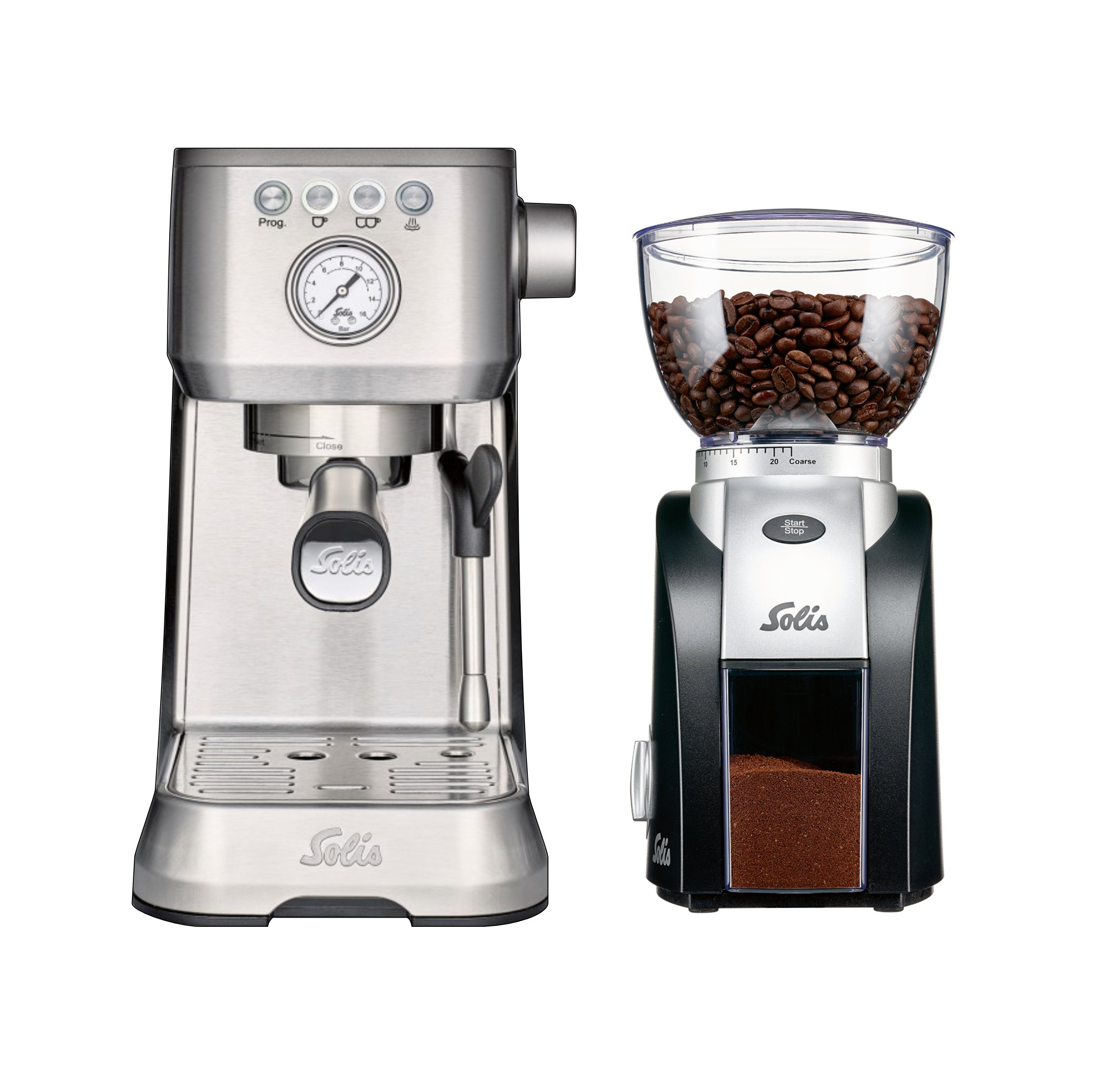 Solis Barista Perfetta Plus Coffee Machine & Scala Plus Grinder