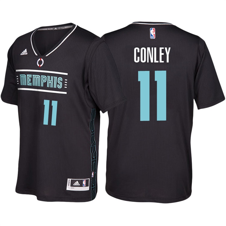Mike Conley Grizzlies Black MLK50 Pride Sleeved Jersey
