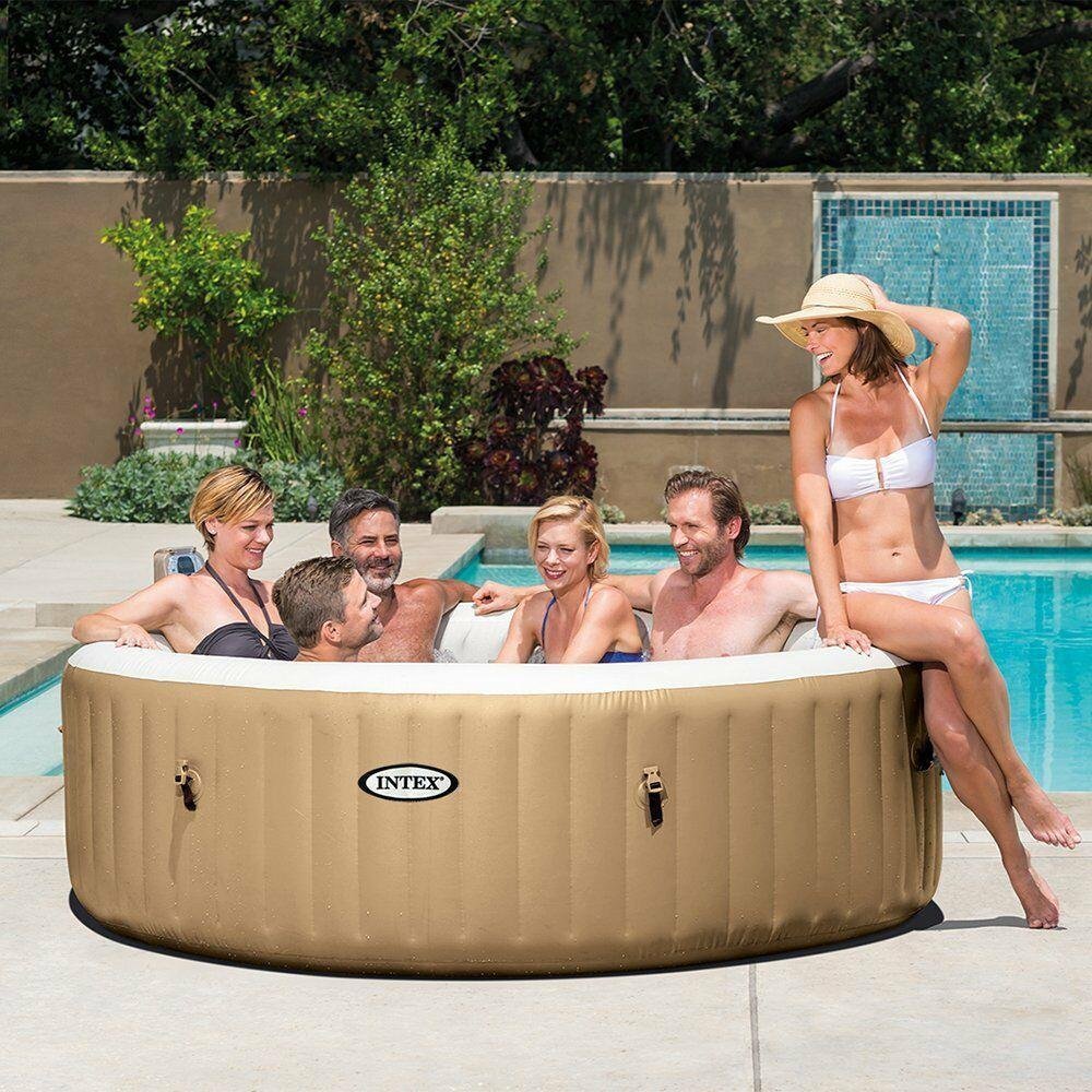 Intex 28407E 85'' PureSpa Portable Bubble Massage Spa