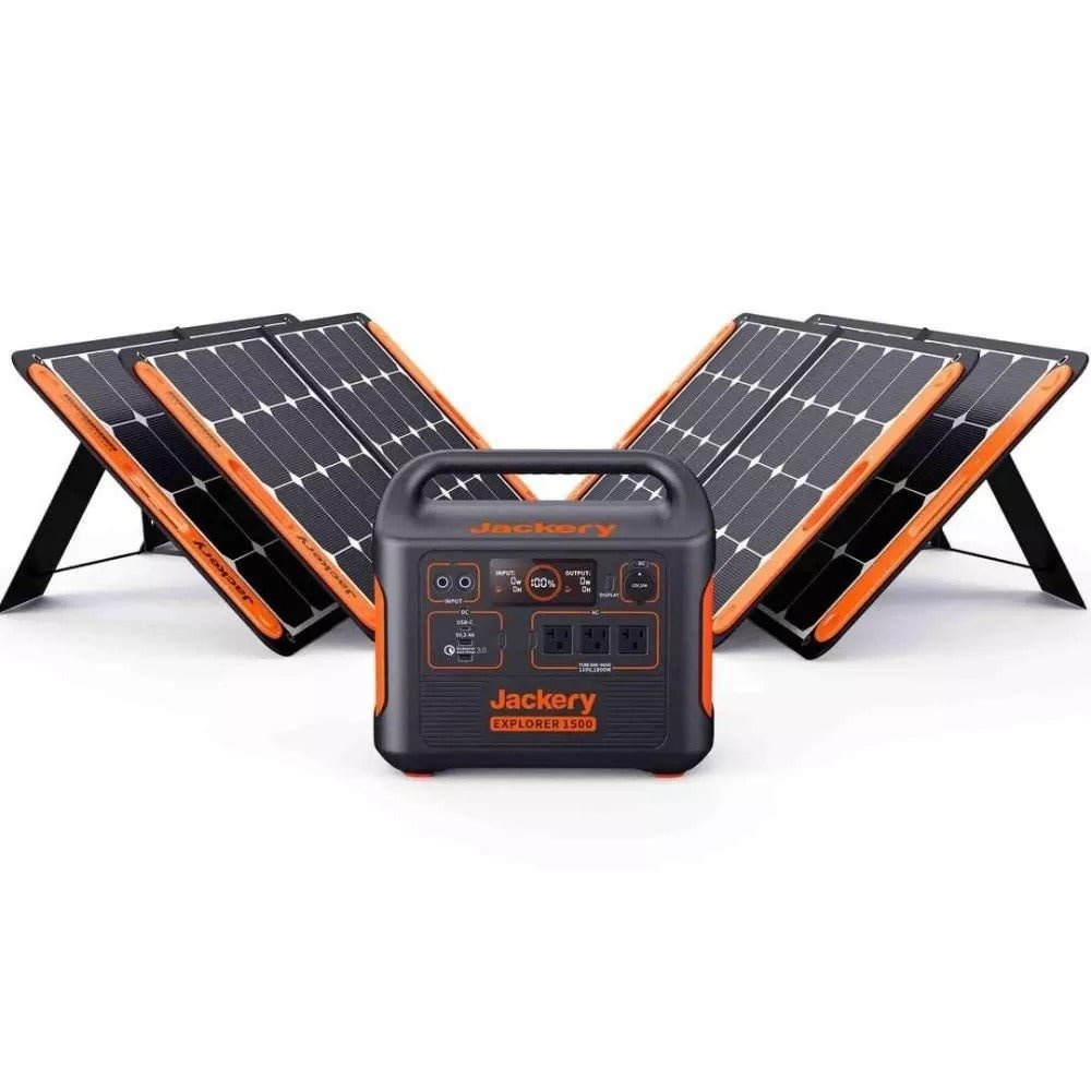 Solar Generator 1500 (Explorer 1500 + 4 x SolarSaga 100W)