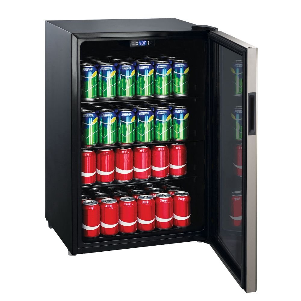 4.5 Cu ft 152 Can Beverage Center Mini Fridge