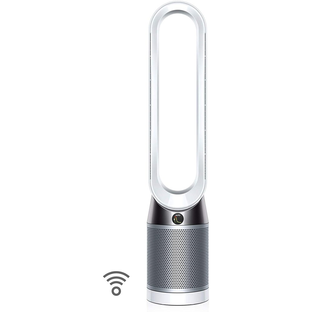 Dyson Pure Cool, TP04 HEPA Air Purifier and Tower Fan, White/Silver