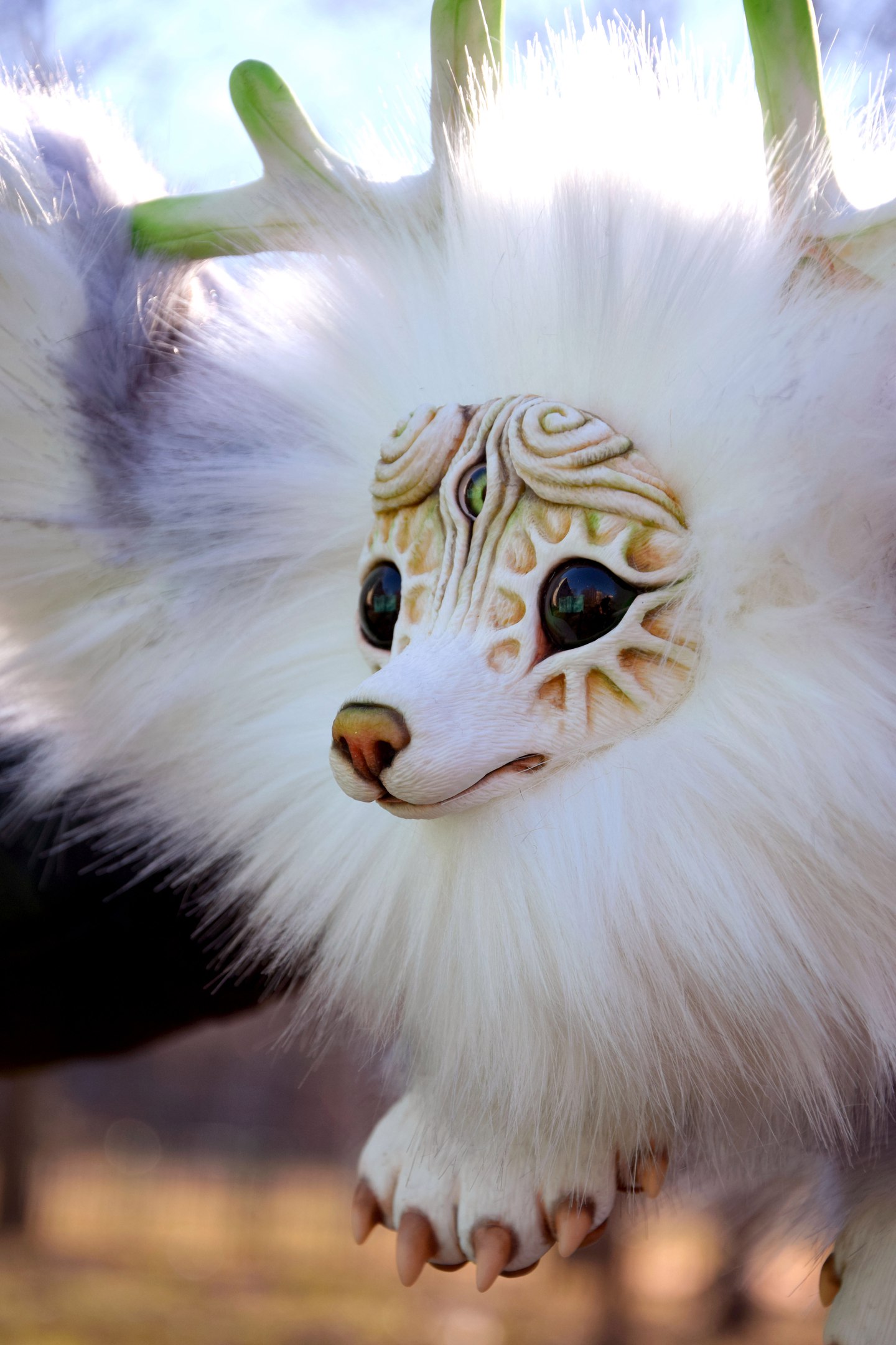 Snow Wolf, the Forest Spirit