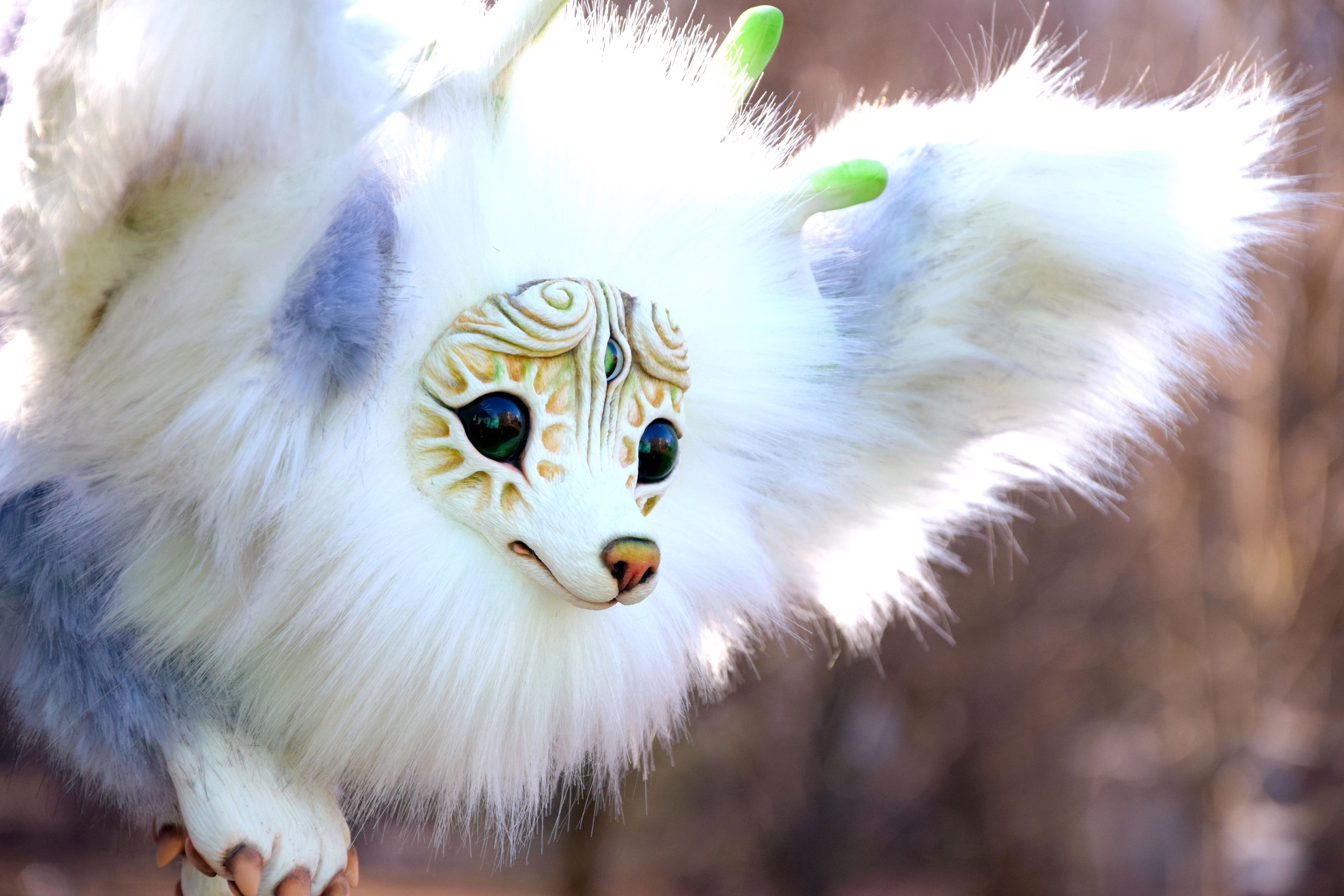 Snow Wolf, the Forest Spirit